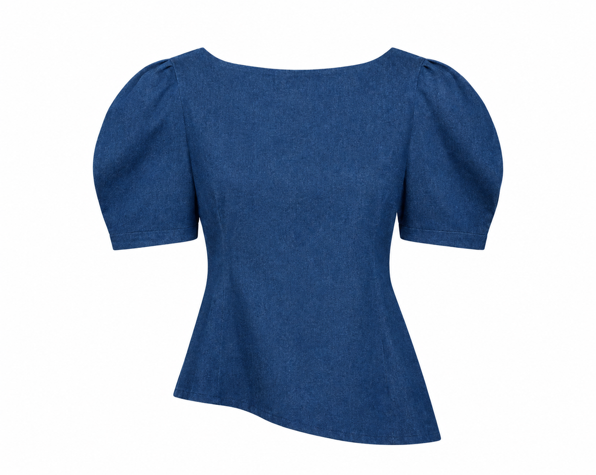 Denim Jo Jo Top