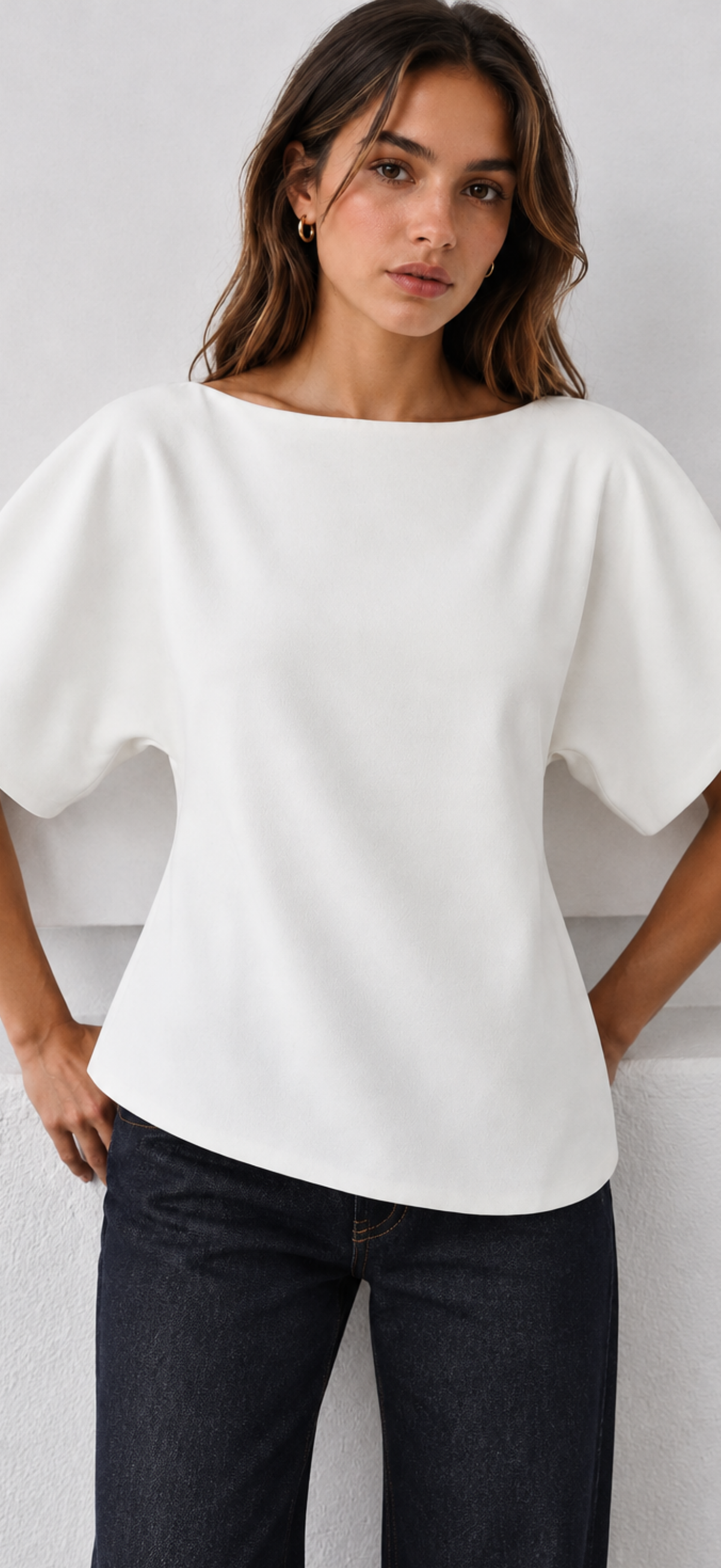 White Jo Jo Top