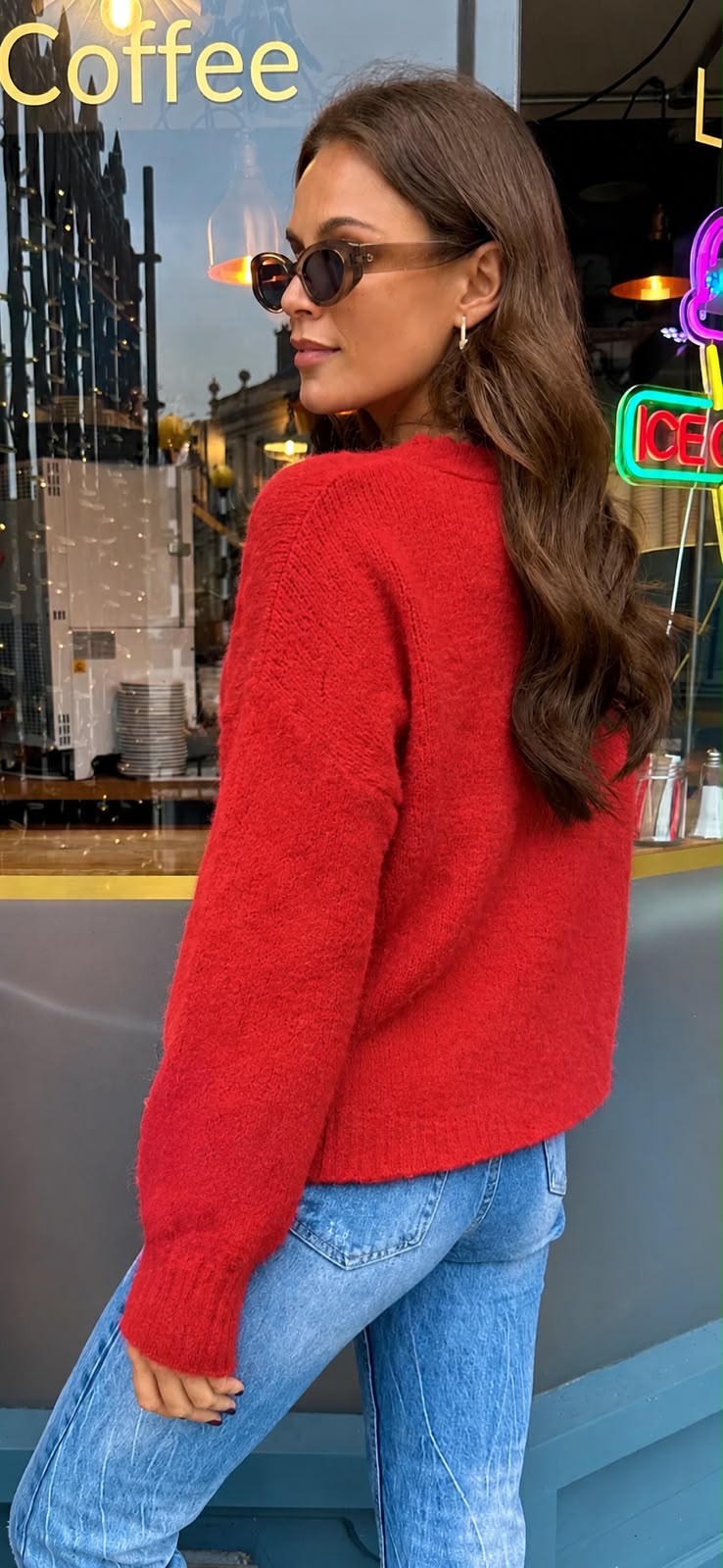Red Lola Knit