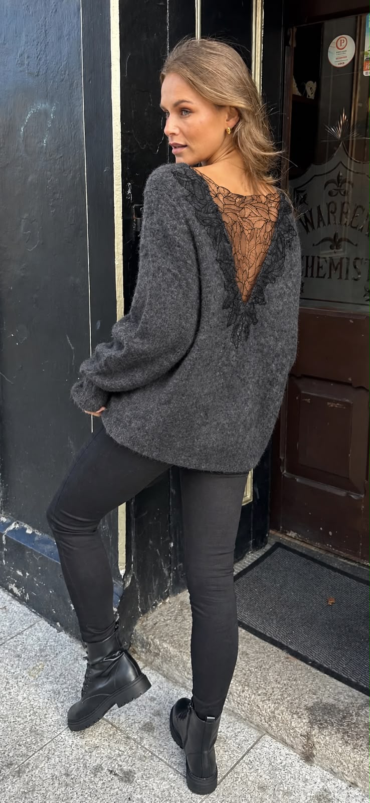 Grey Maci Knit
