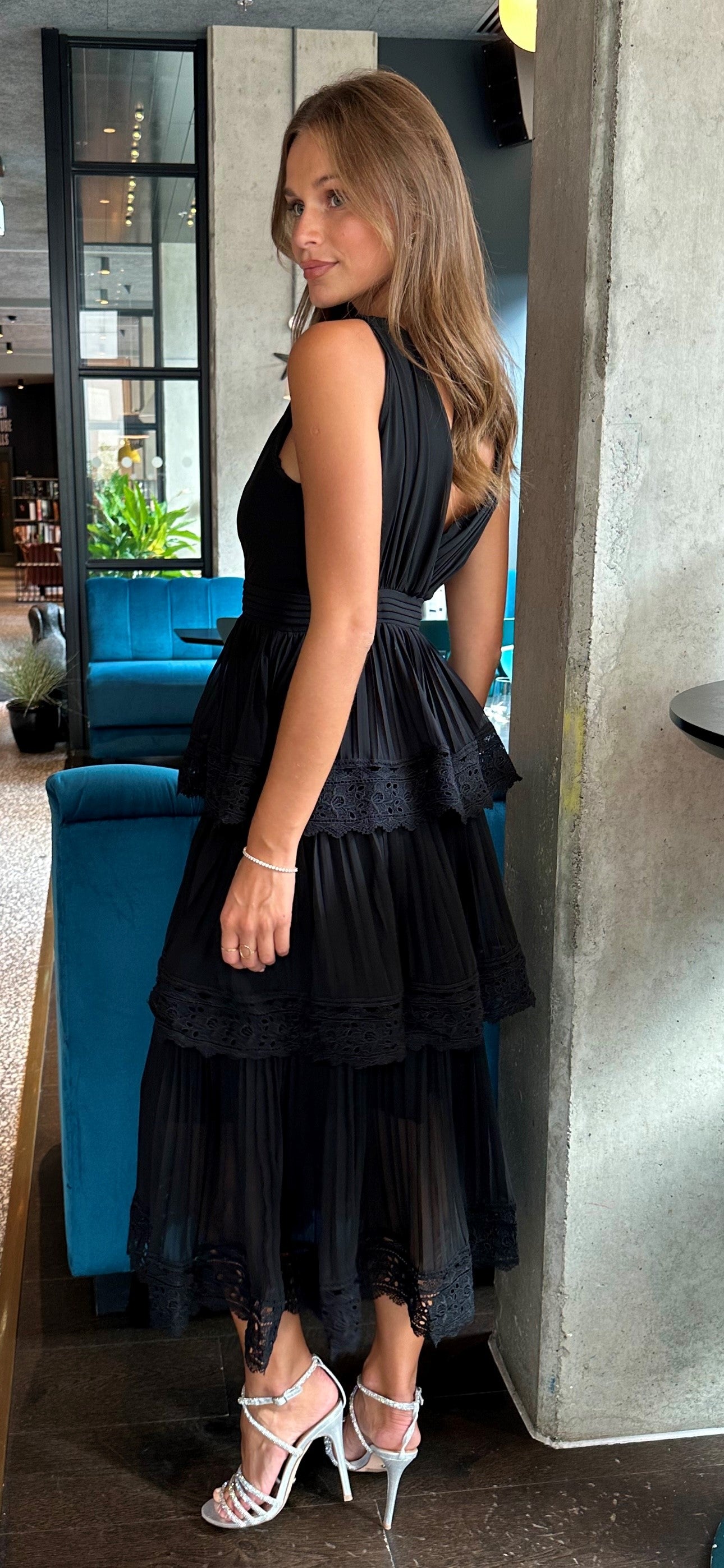 Catania Black Dress